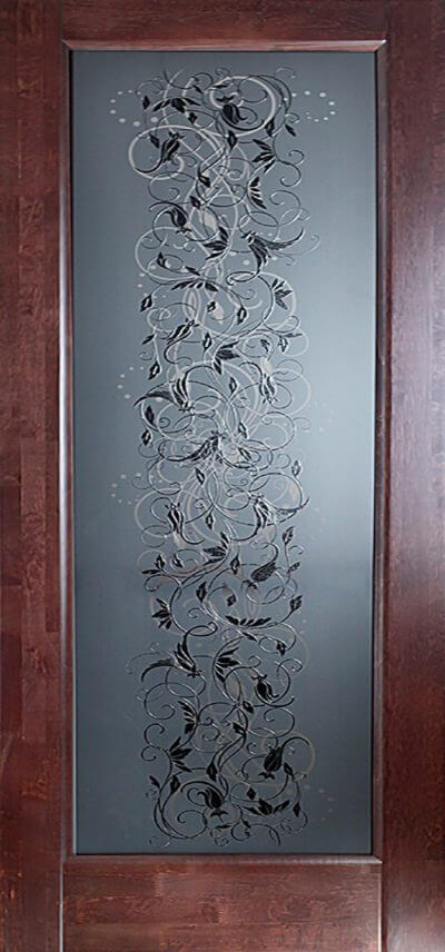 Модель «ВИТРАЖ» Махагон